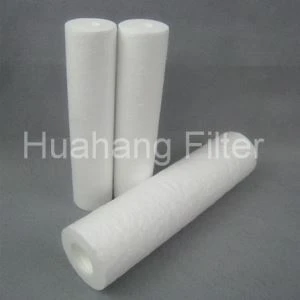 Producator de 10 Micron 40 inch PP sedimentul de apă Filtru Element de 20 inch Filtru Lungime Melt suflate de apă Cartuș 30 inch Lungime 152mm