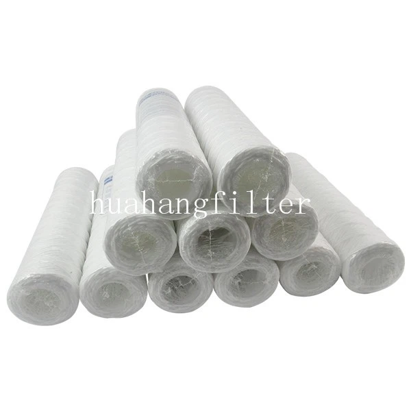 Cotton String Wound Water Filter Cartridge